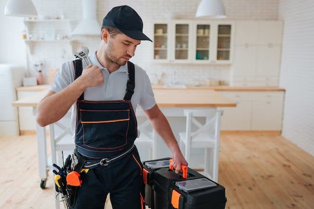 Hausmeisterservice mit Werkzeug und Werkzeugkoffer – Tal Schnitt Wuppertal